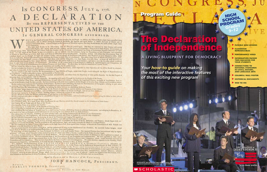 Declaration of Independence Program Guide