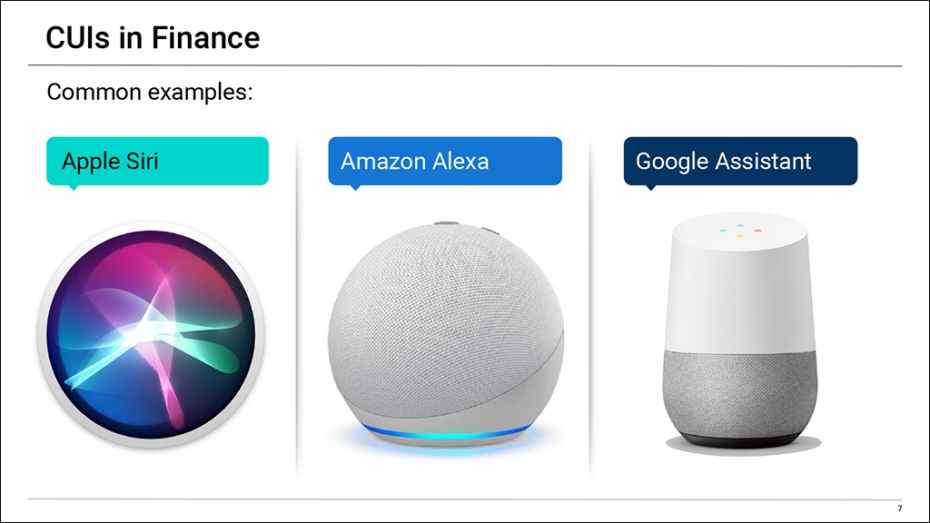 Machine Learning: Conversational User Interface