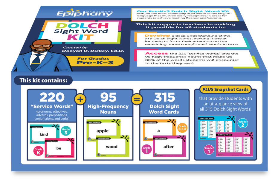 Educational Epiphany Dolch Sight Word Kit