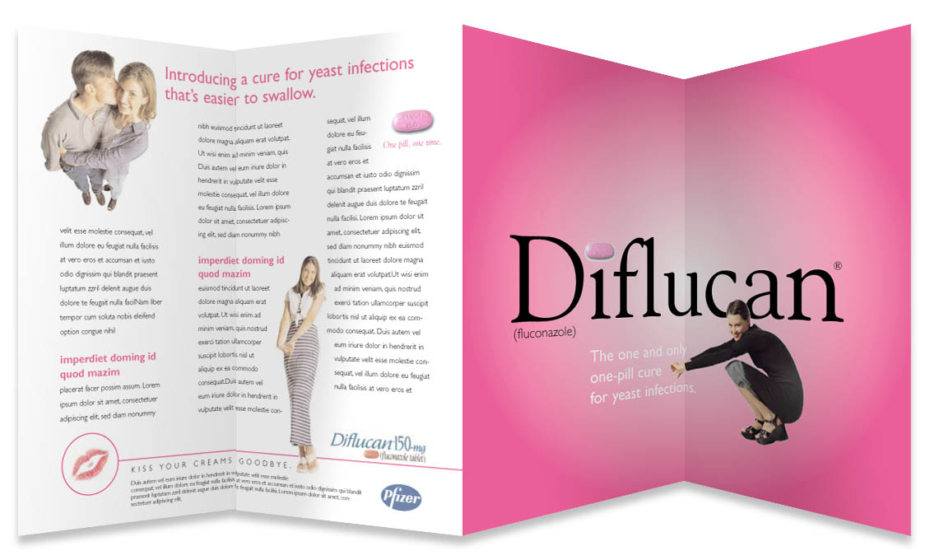 Diflucan Folding Brochure Interior