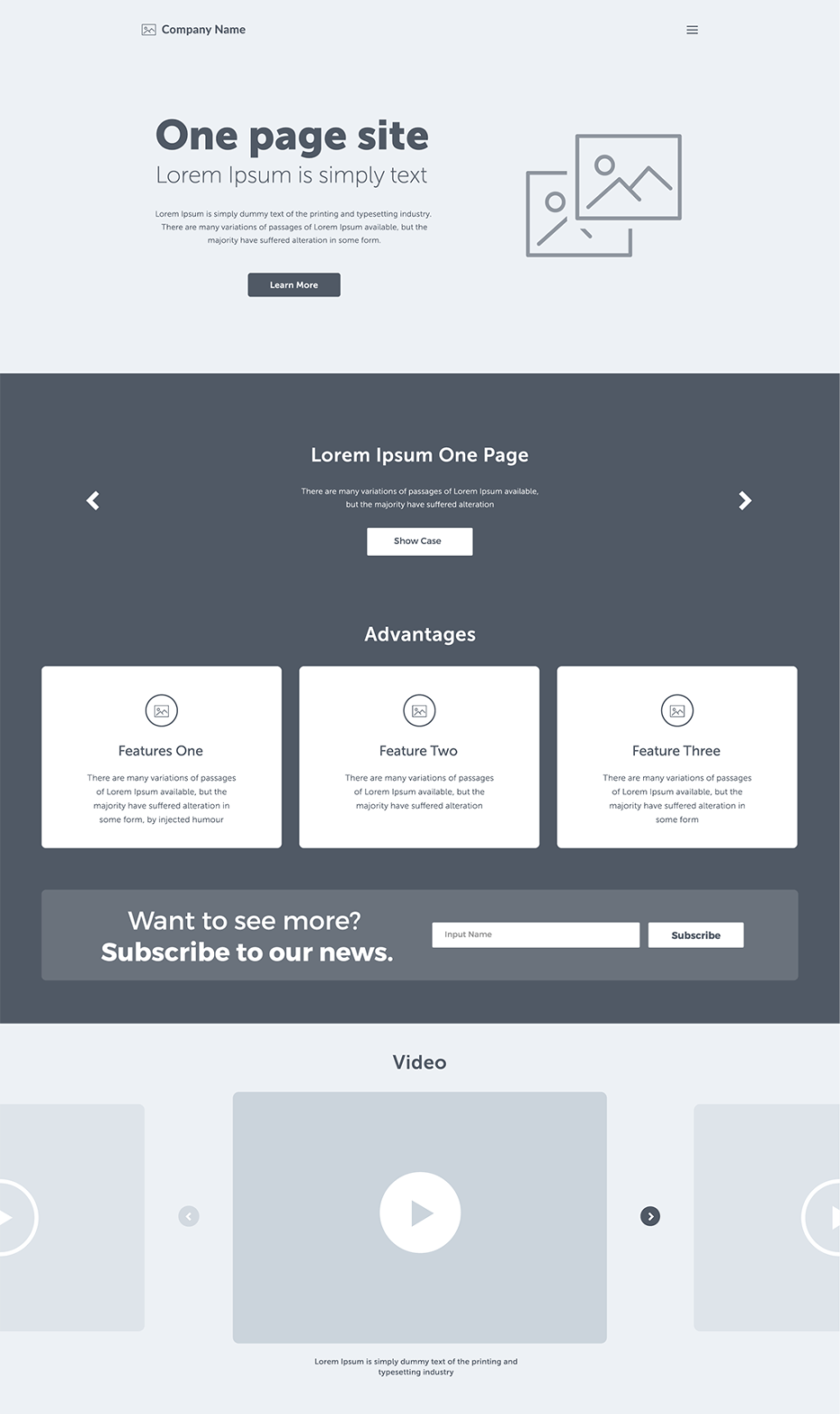 2U UX/UI Bootcamp: Wireframe