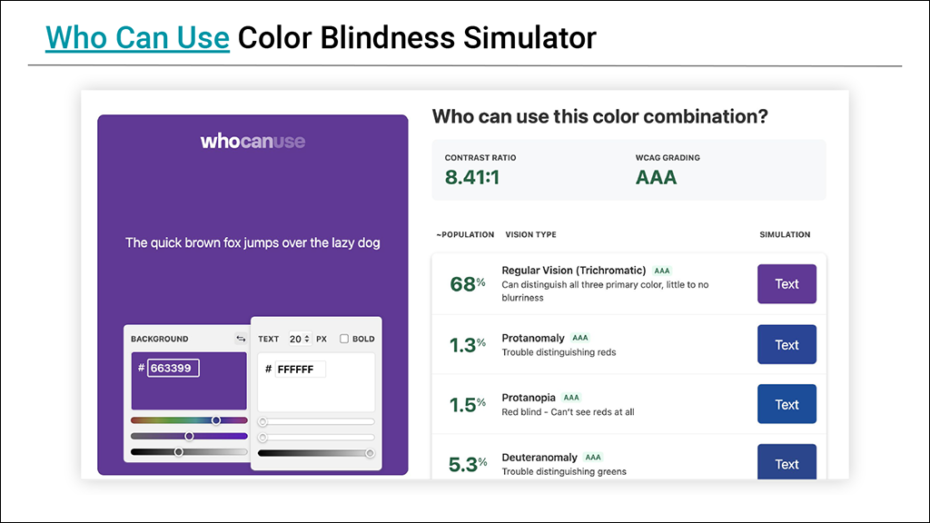 Who Can Use Color Blindness Simulator