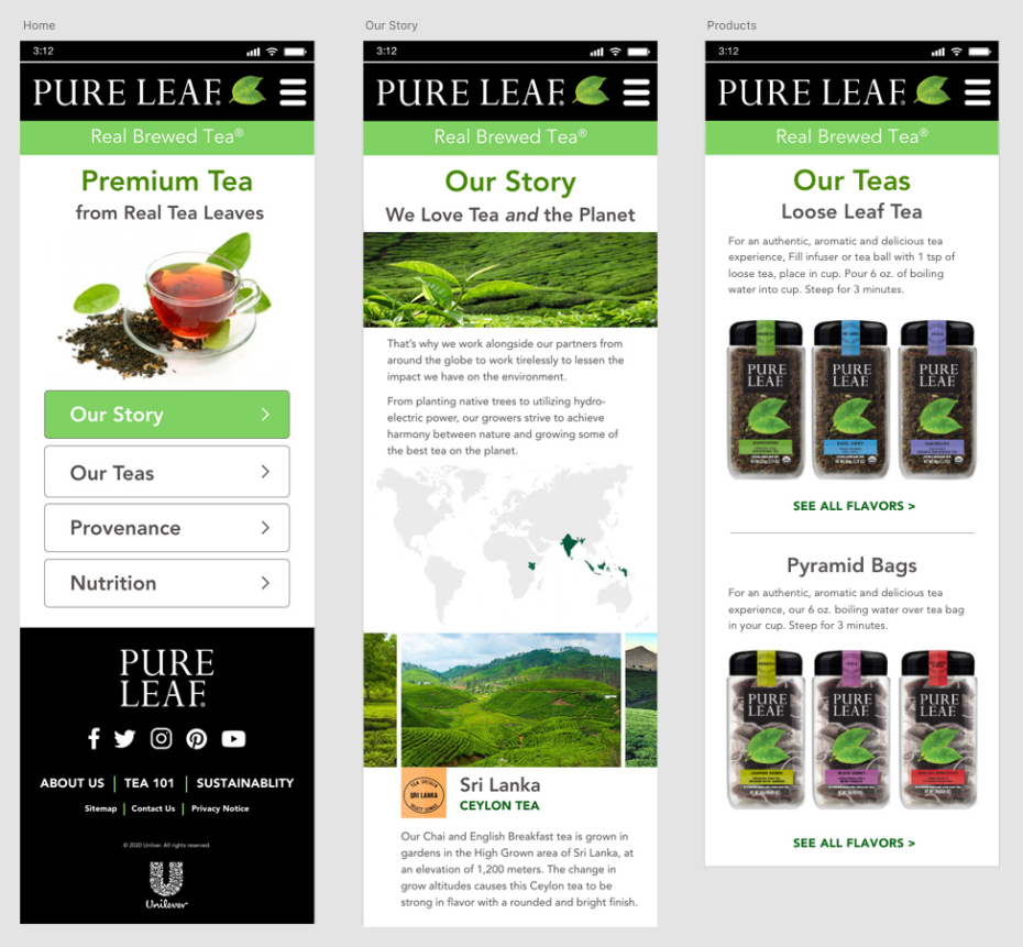 Pure Leaf Tea Mobile