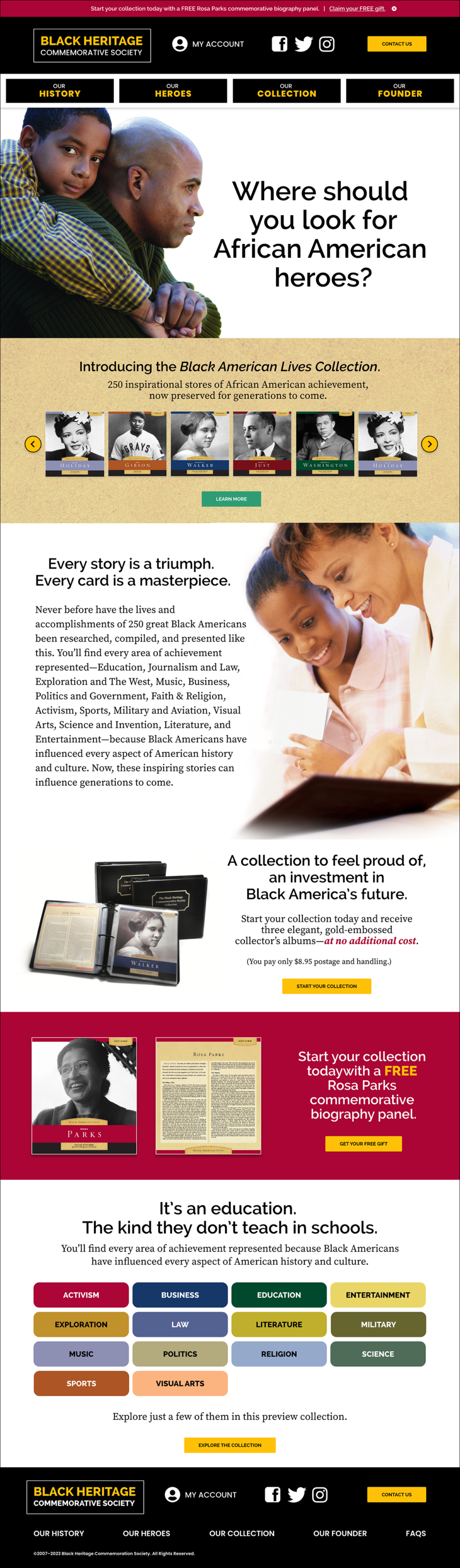 Black Heritage Commemorative Society Home Page