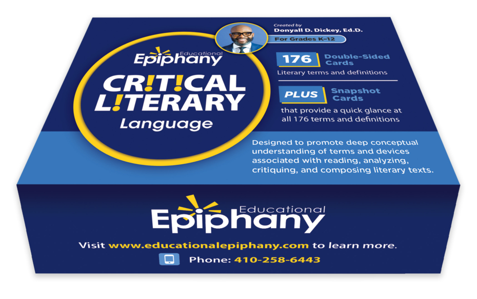 Educational Epiphany Critical Literary Language Kit