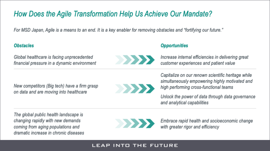 MSD Agile Transformation