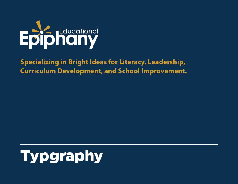 Educational Epiphany Design System: Typography