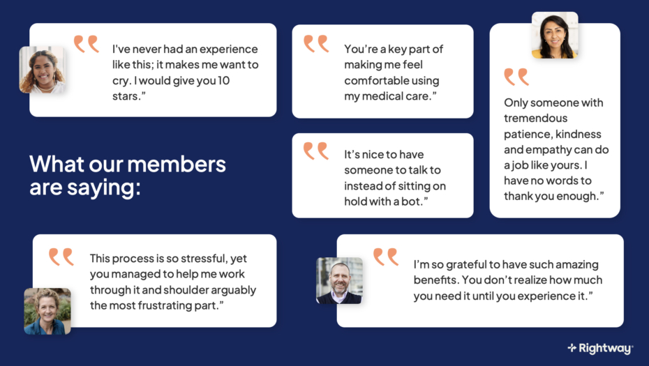 Rightway Presentation Member Quotes